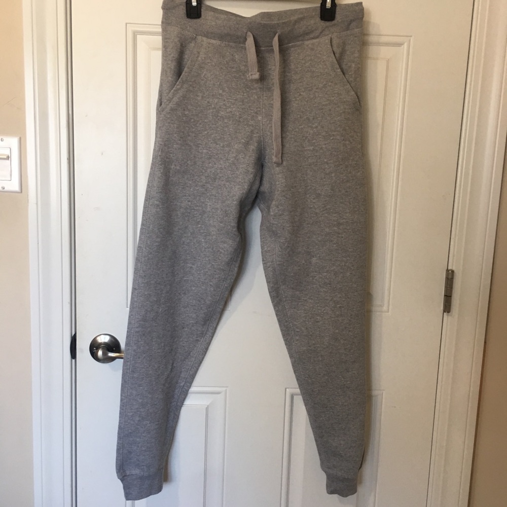 grey joggers